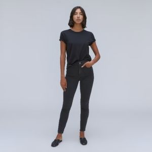 Everlane High Rise Ankle Skinny Gray Jeans 27